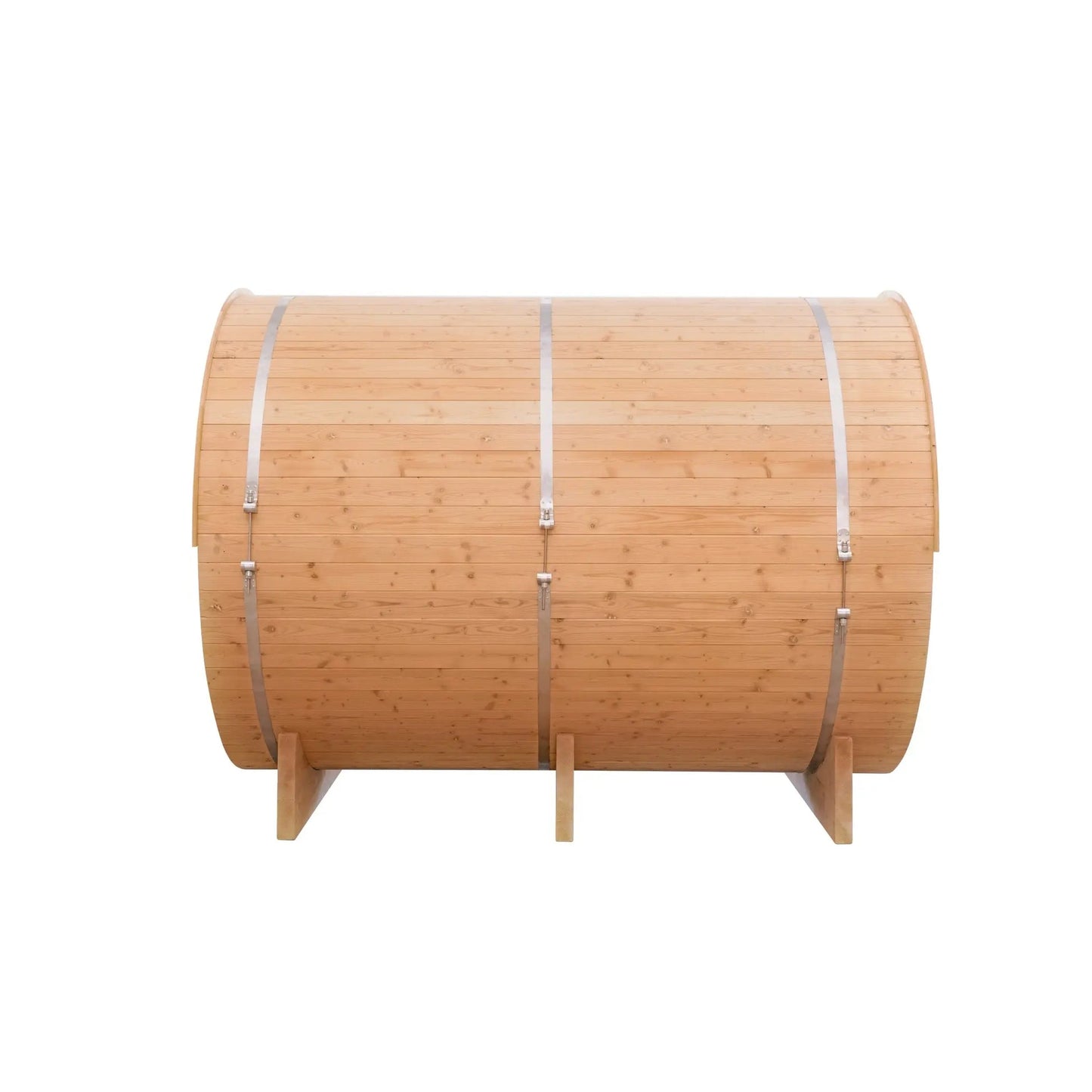 8 FT - Classic Thermowood Barrel Sauna 6-8 Person