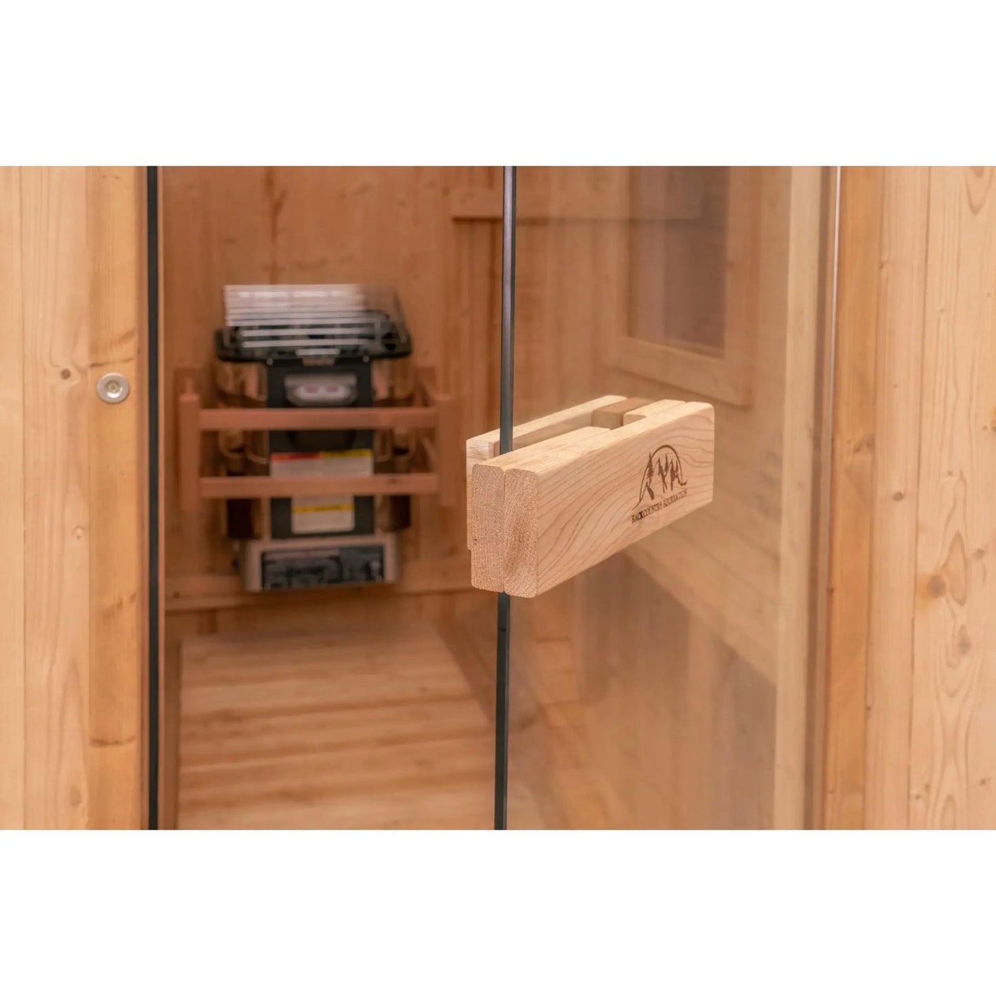 8 FT - Classic Thermowood Barrel Sauna 6-8 Person