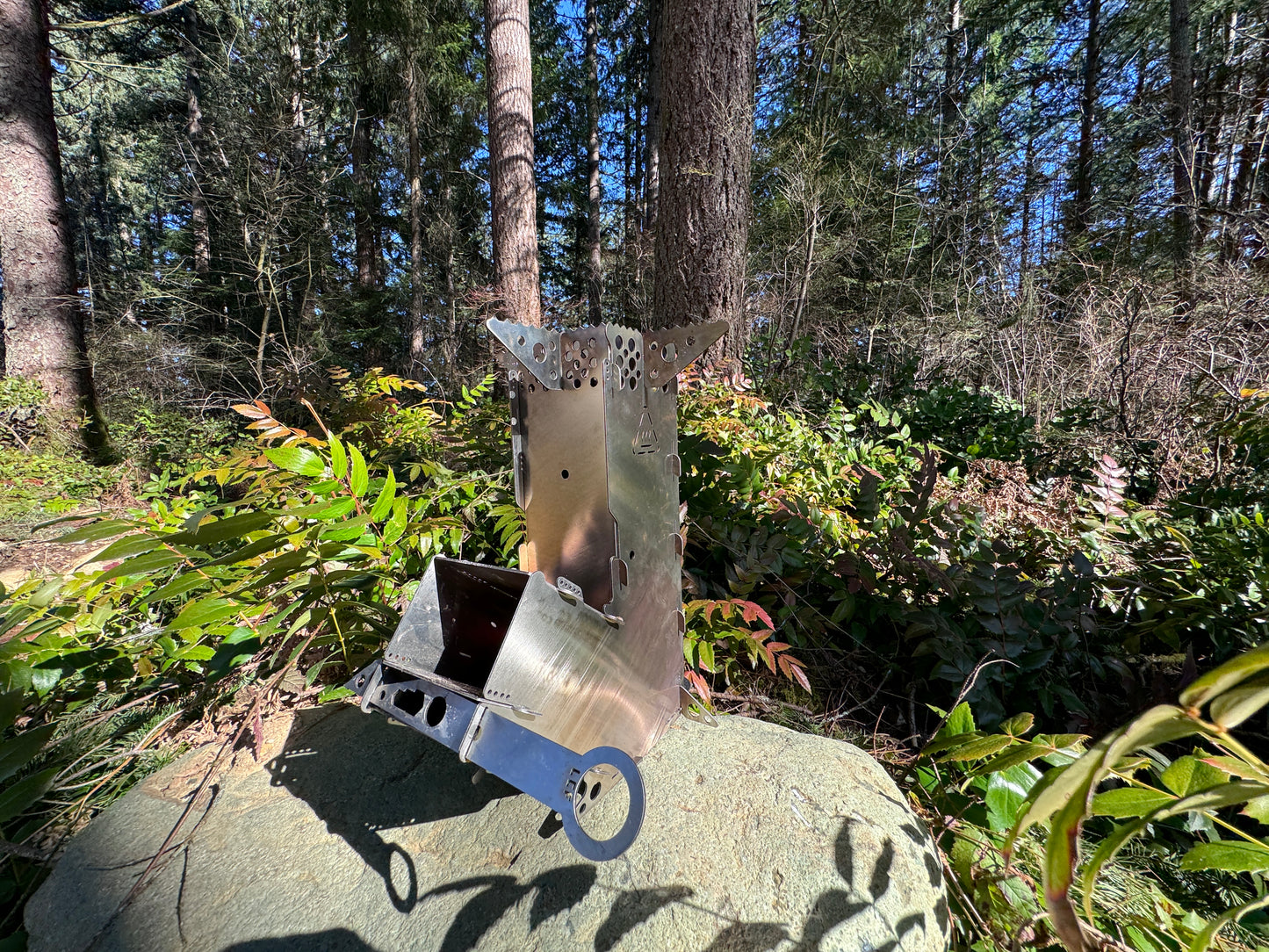 Rocket Stove- 304 Stainless Steel Outdoor Stove