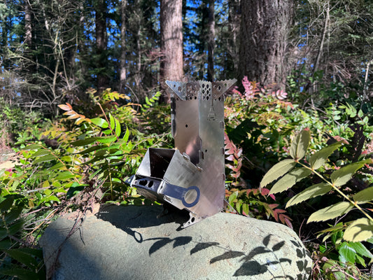 Rocket Stove- 304 Stainless Steel Outdoor Stove