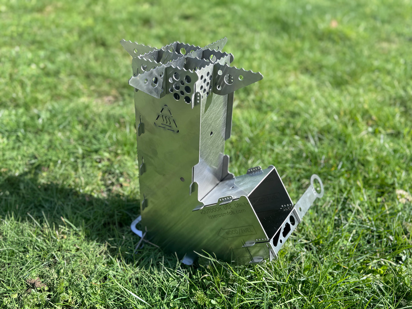 Rocket Stove- 304 Stainless Steel Outdoor Stove