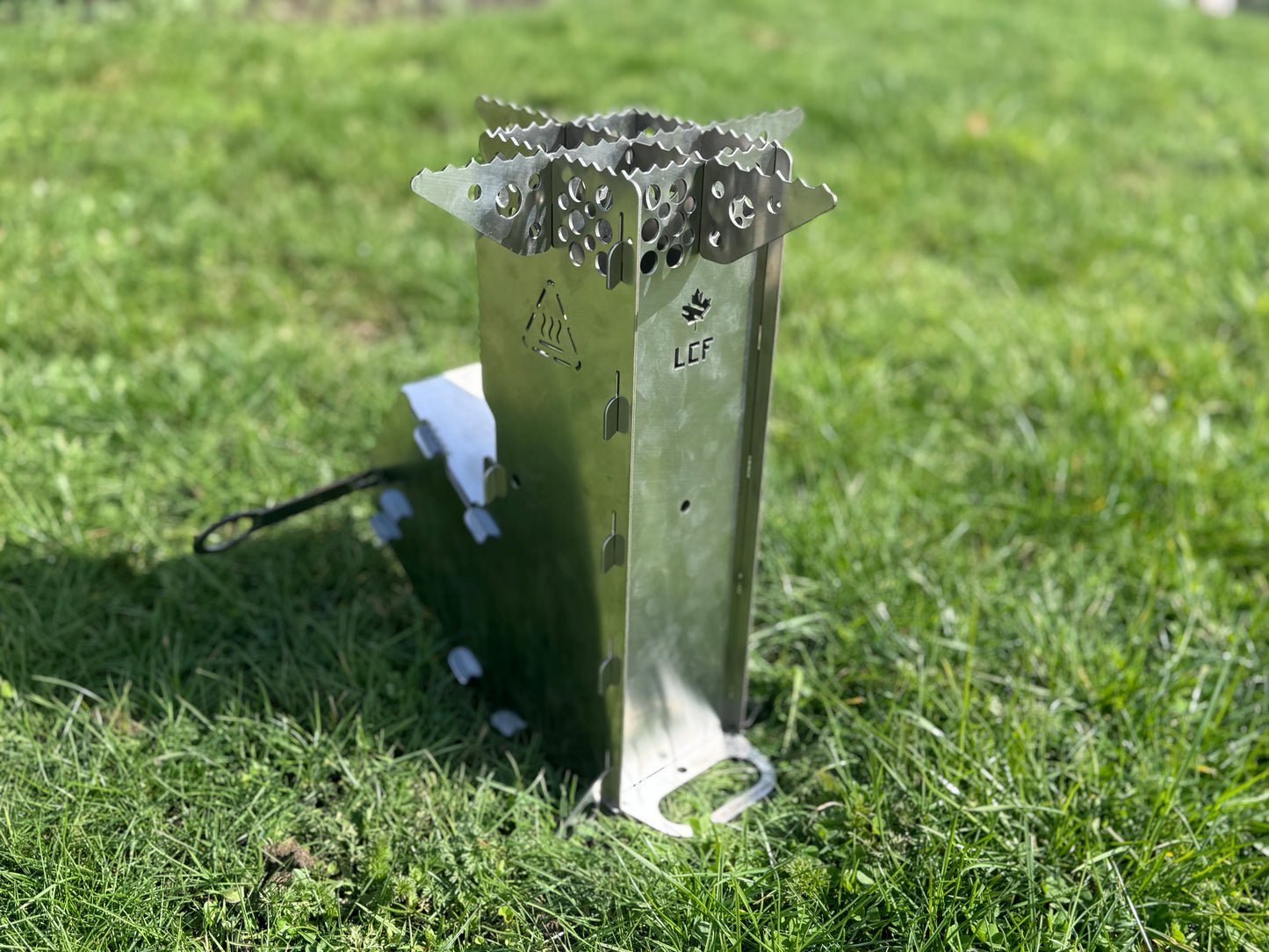 Rocket Stove- 304 Stainless Steel Outdoor Stove