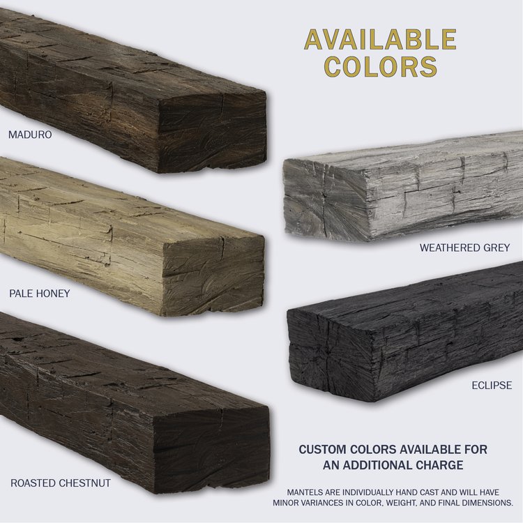 Lexington Hearth Hayloft Beam Mantel