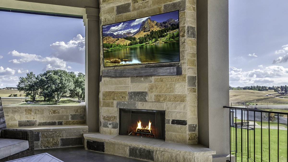 Lexington Hearth Hayloft Beam Mantel