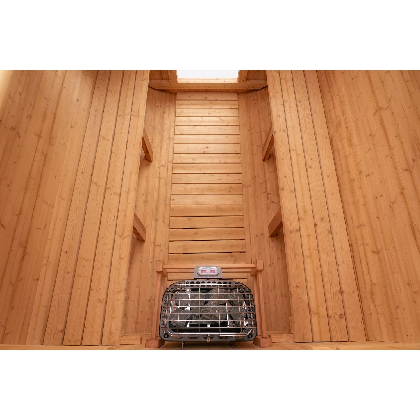 8 FT - Classic Thermowood Barrel Sauna 6-8 Person