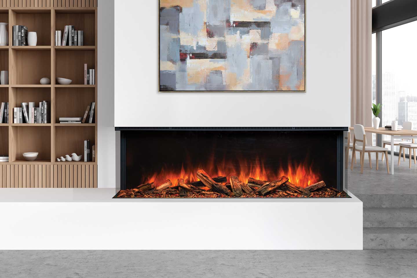 UE56 Uptown Electric Fireplace