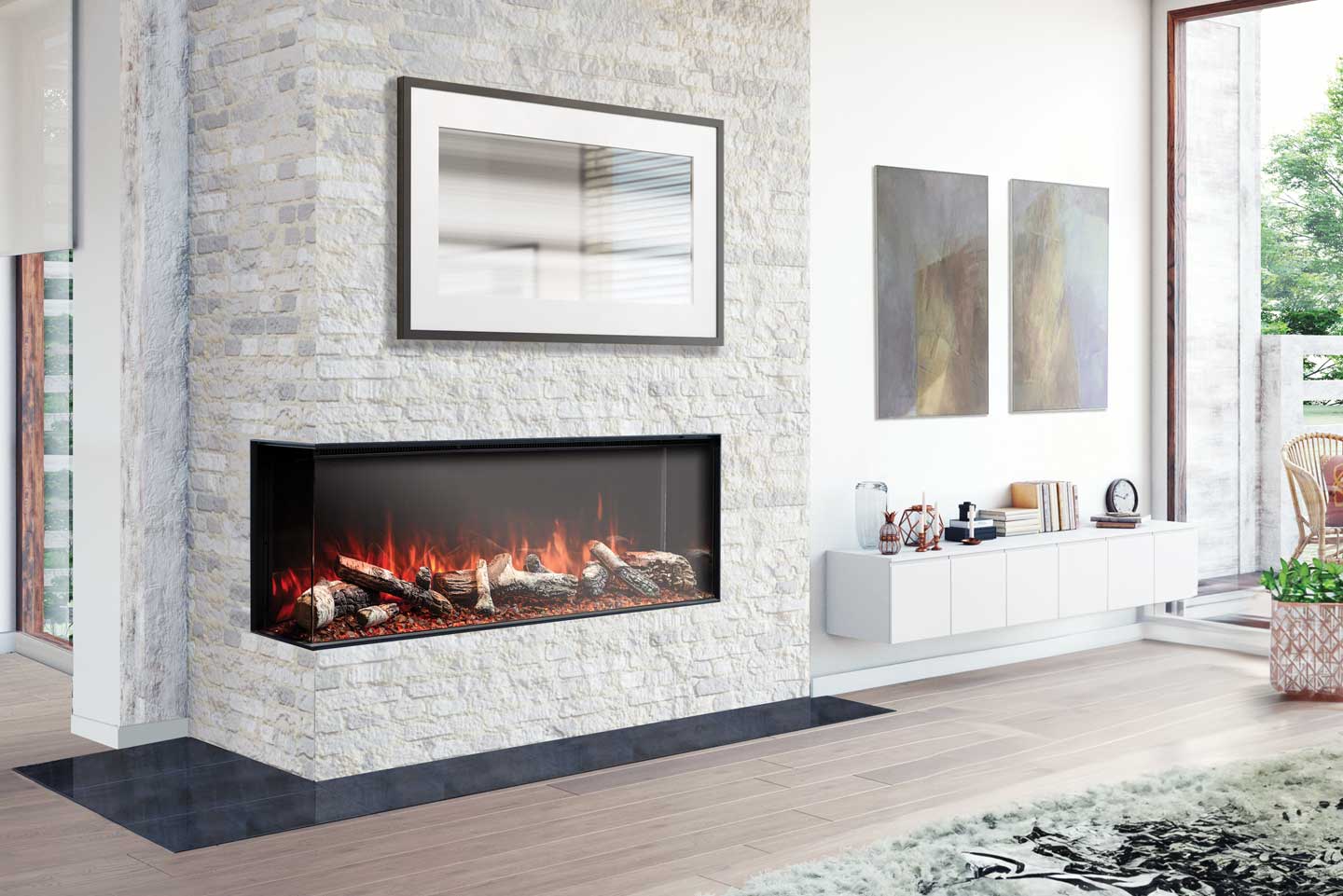 UE56 Uptown Electric Fireplace
