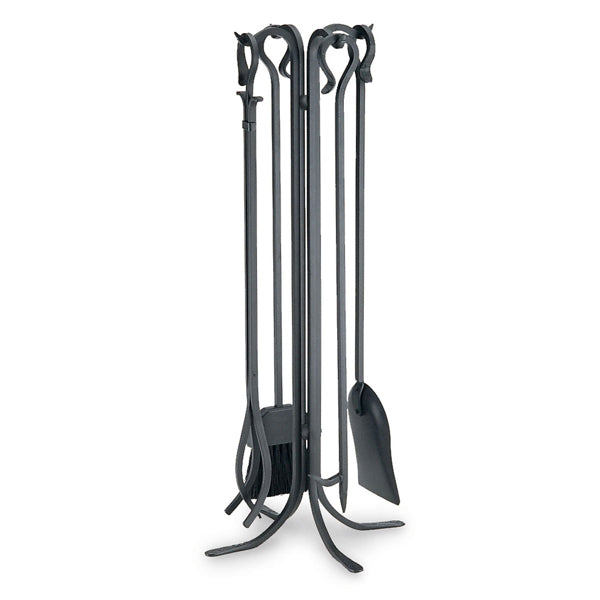 Pilgrim Large Forged Black hearth toolset 33" high