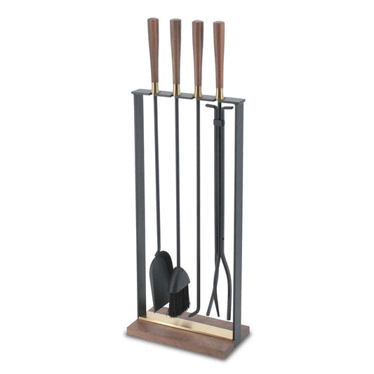 Pilgrim Hampton Walnut Handle toolset 35" high