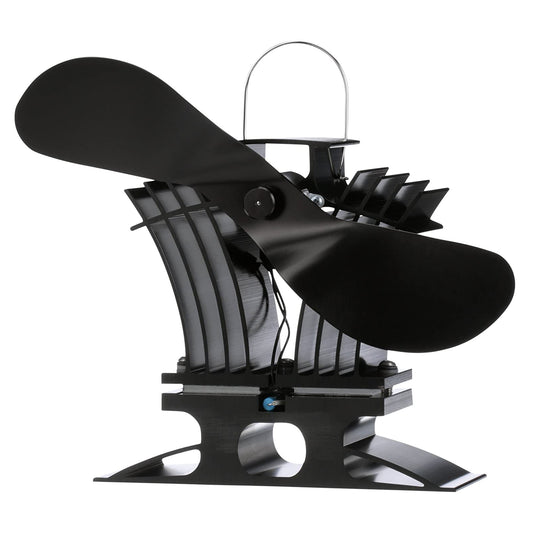 EcoFan Belair Gas Stove Top Fan Black Blade