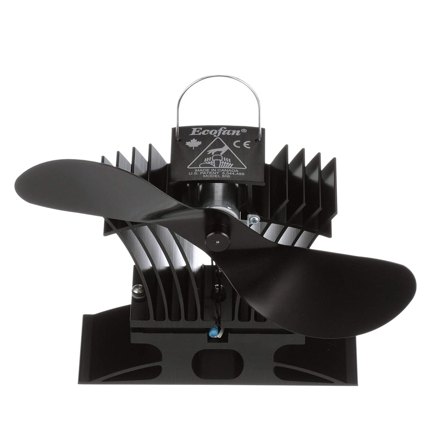 EcoFan Belair Gas Stove Top Fan Black Blade