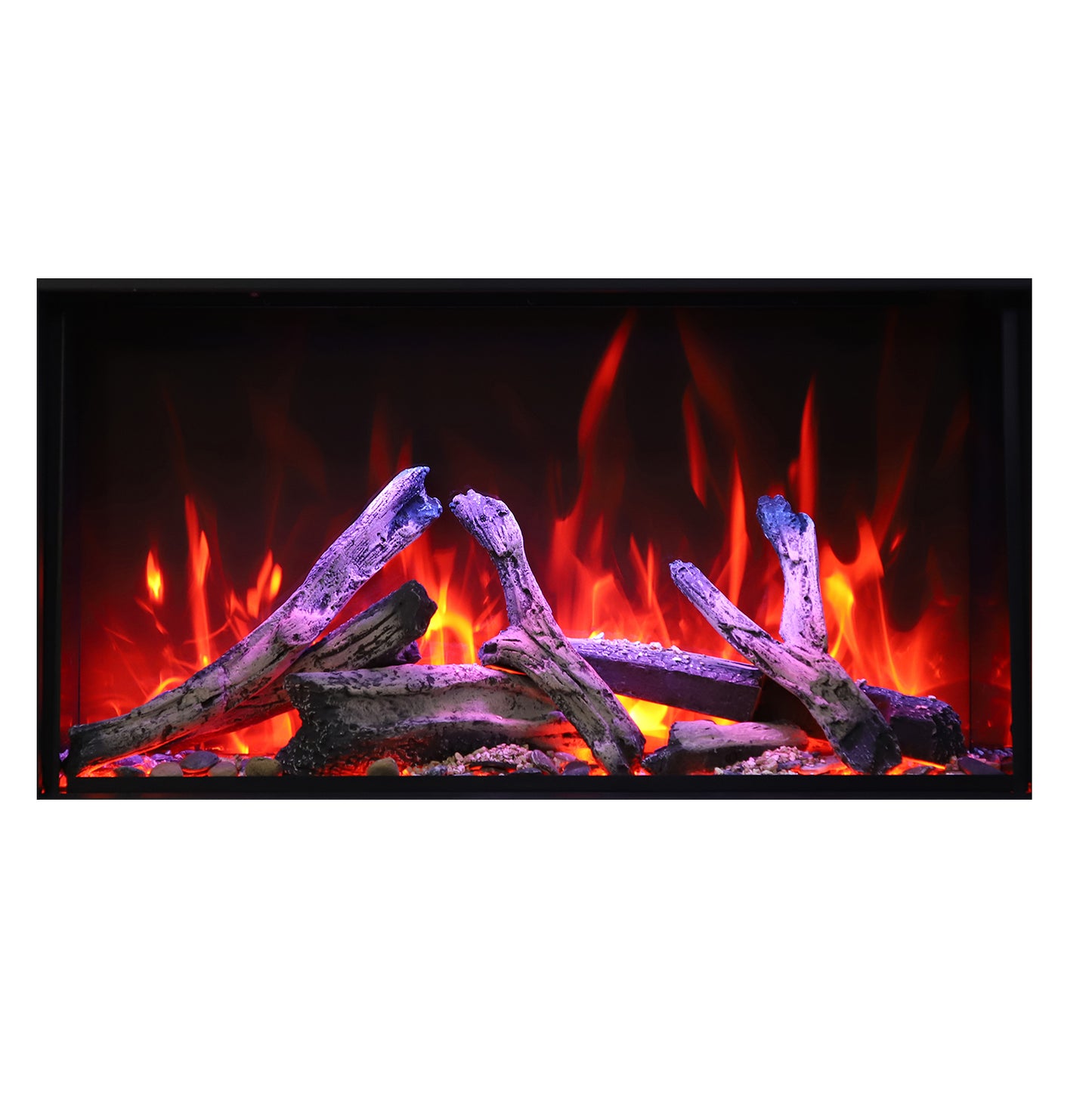 Amantii Panorama Deep Extra Tall Smart Linear Electric Fireplace 120V/240v