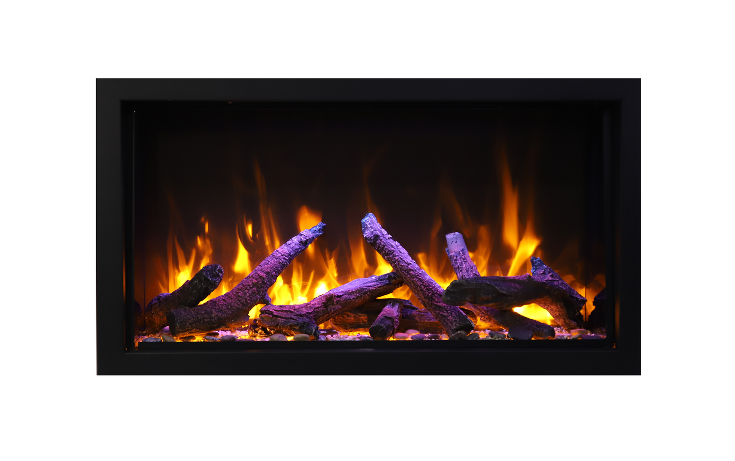 Amantii Panorama Deep Extra Tall Smart Linear Electric Fireplace 120V/240v