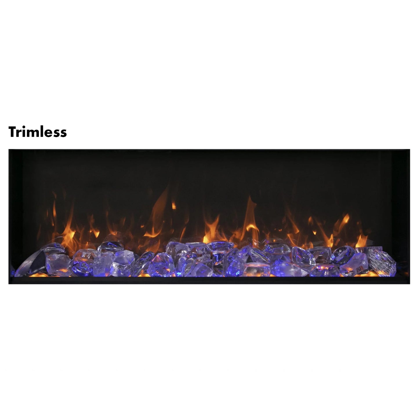 Amantii Panorama Xtra Slim Smart 40" Linear Electric Fireplace 120v