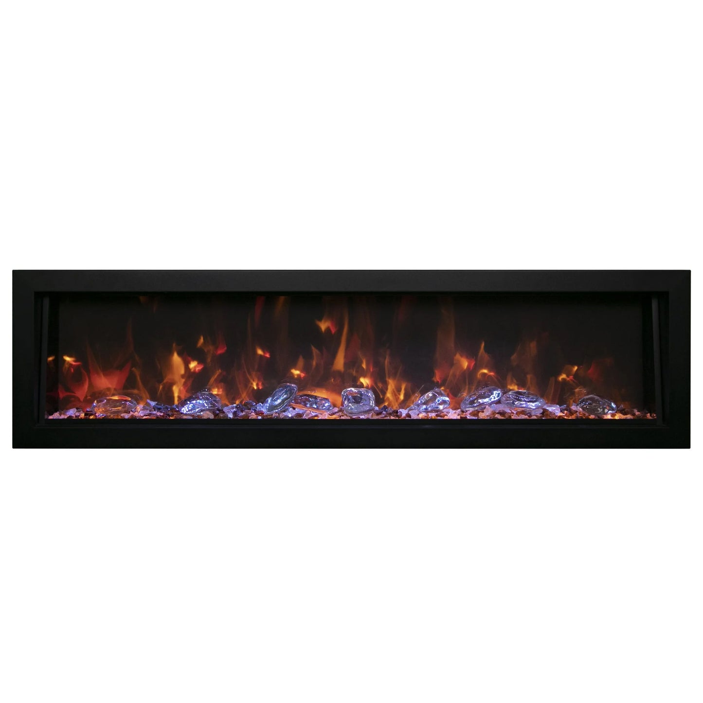 Amantii Panorama Deep Extra Tall Smart Linear Electric Fireplace 120V/240v