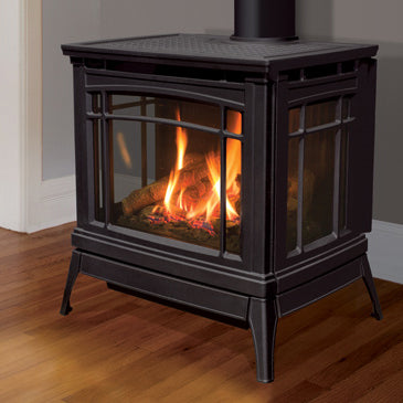 Enviro Berkeley Freestanding Gas Stove Black