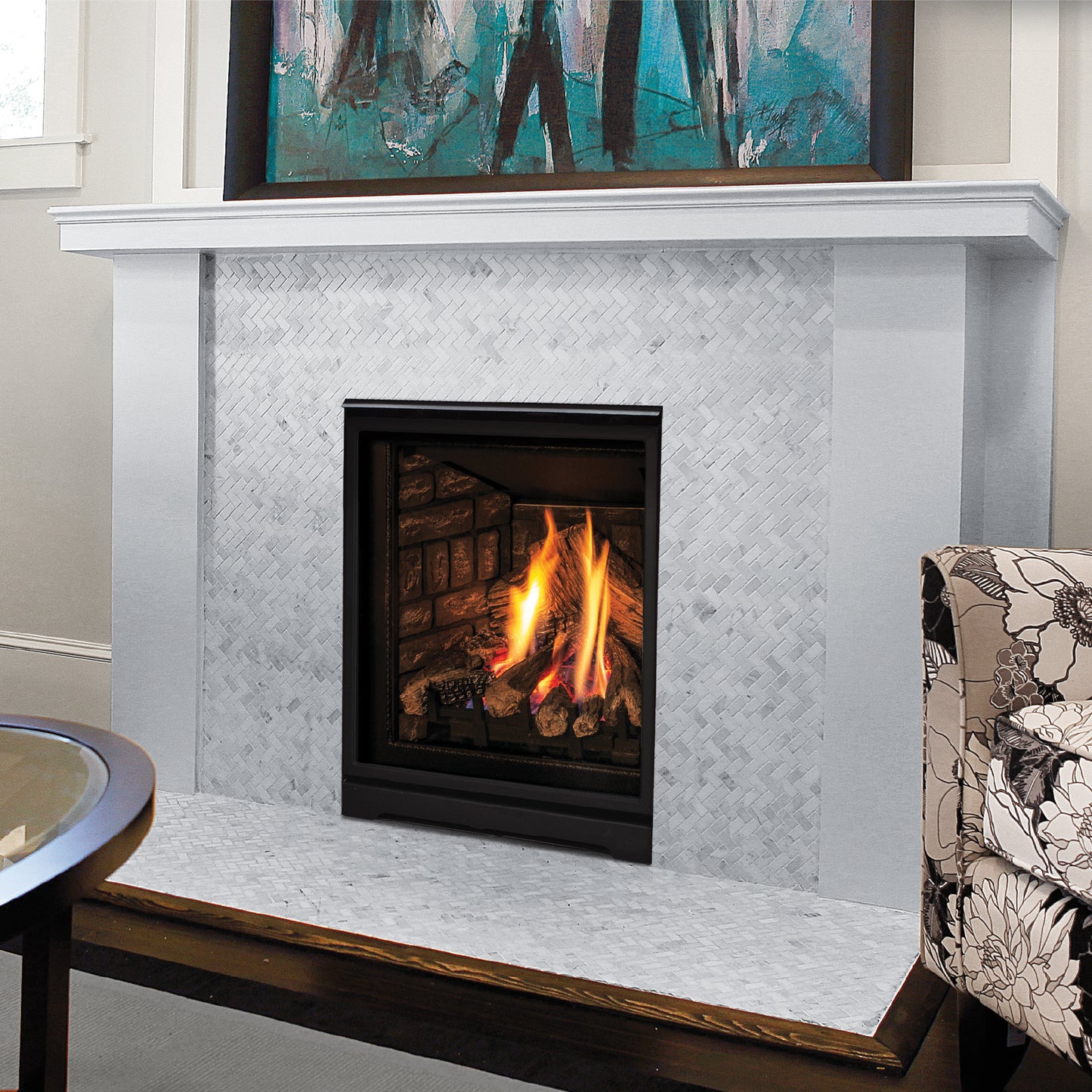 Enviro Q Series Traditional Gas or Propane Fireplace