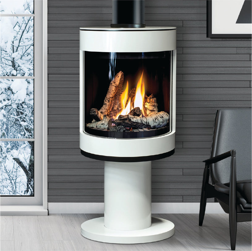 Enviro S Series Freestanding Gas or Propane Fireplace