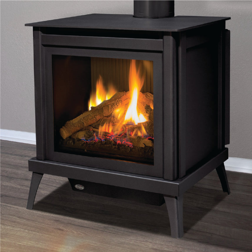 Enviro S Series Freestanding Gas or Propane Fireplace