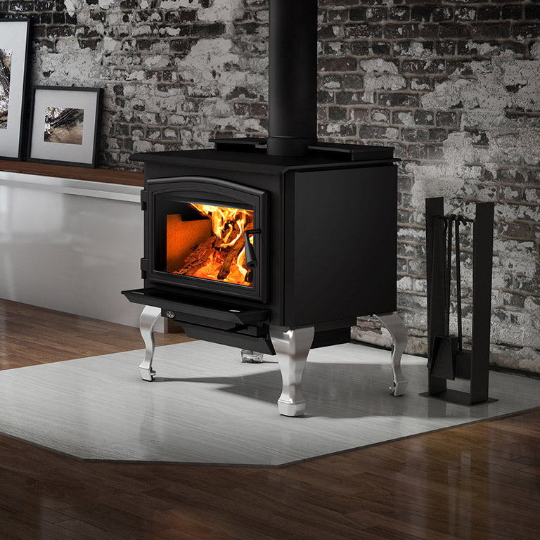 Osburn Freestanding 2000 Wood Stove Fireplace with Blower