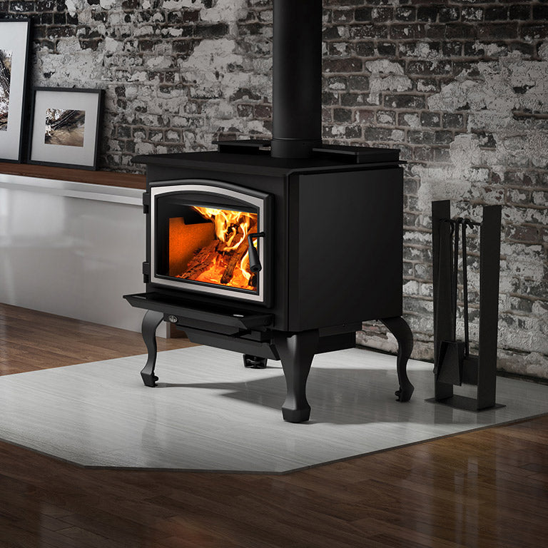 Osburn Freestanding 2000 Wood Stove Fireplace with Blower