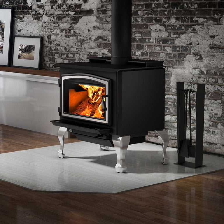 Osburn Freestanding 2000 Wood Stove Fireplace with Blower