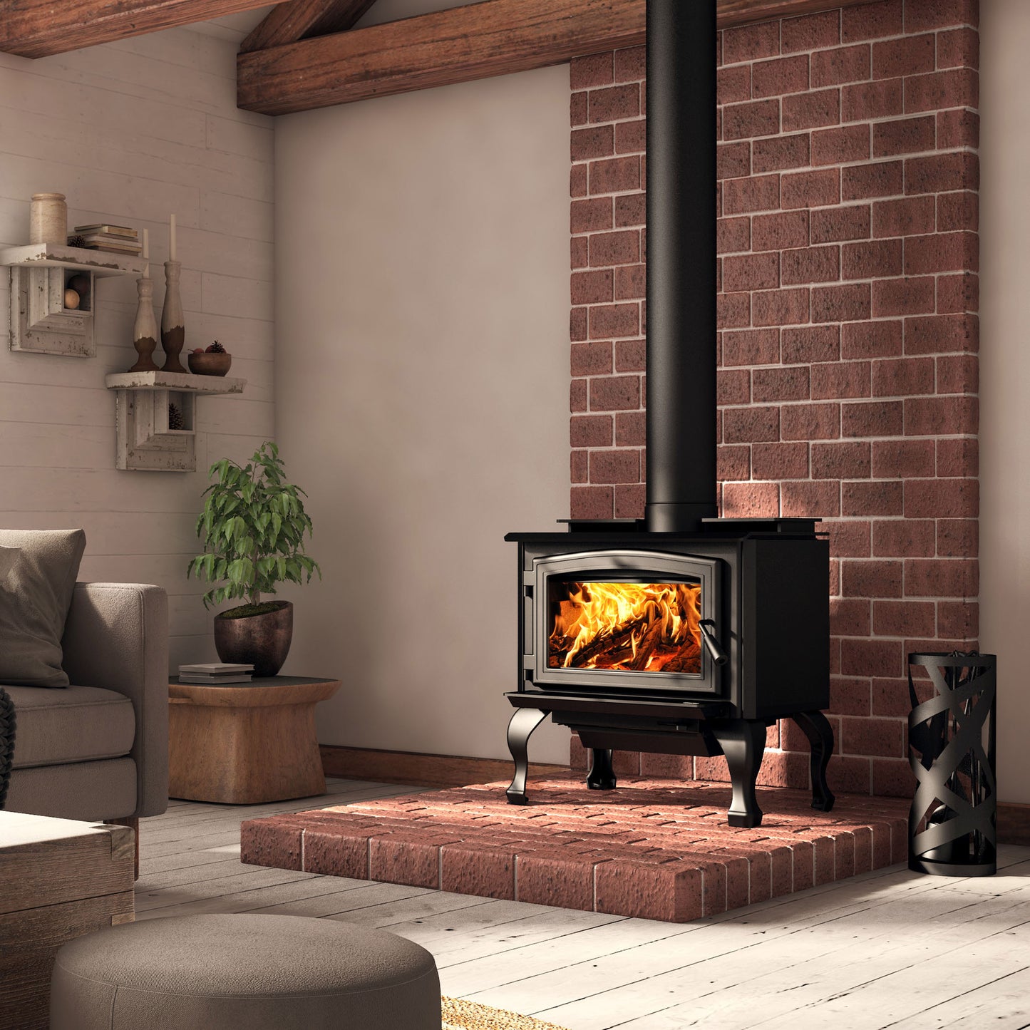 Osburn 1700 Freestanding Wood Stove Fireplace