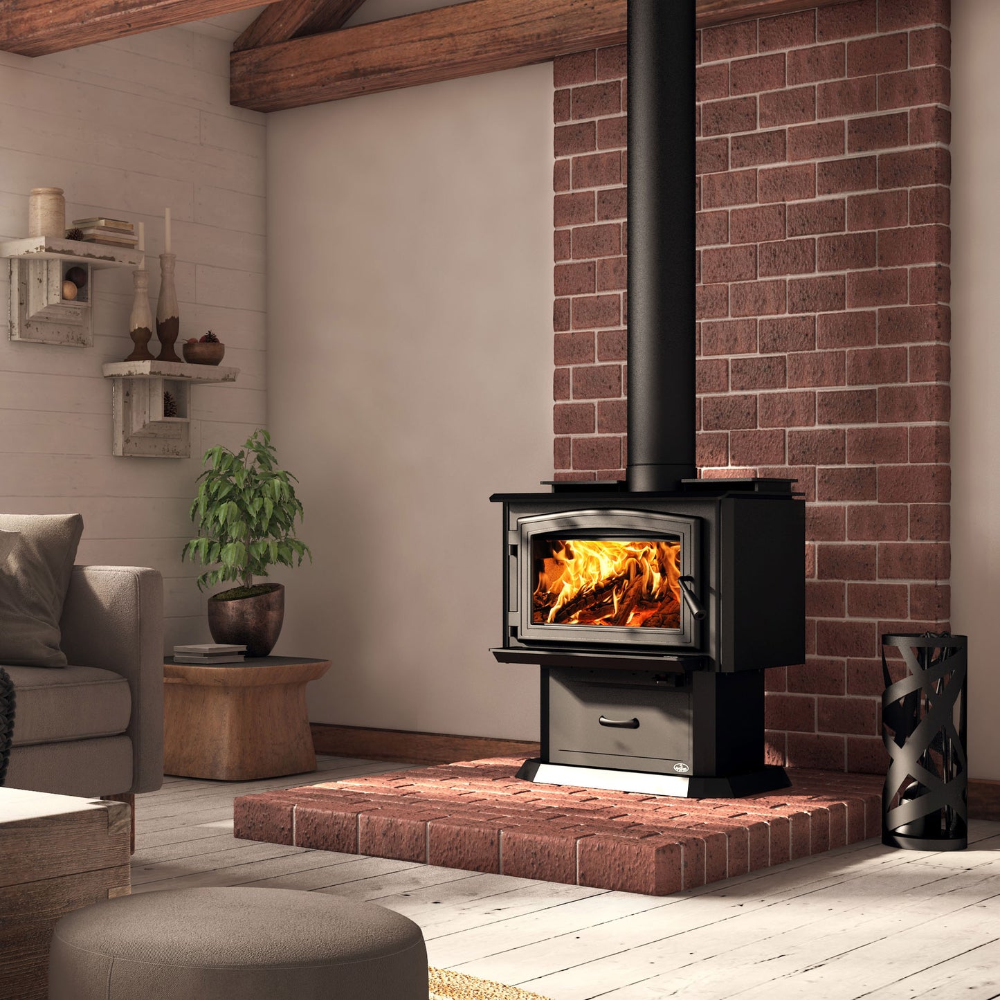 Osburn 1700 Freestanding Wood Stove Fireplace