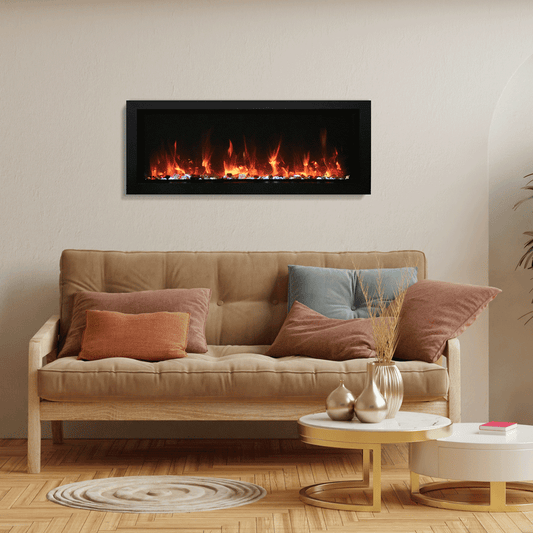 Amantii Panorama Slim Smart Linear Electric Fireplace 120v
