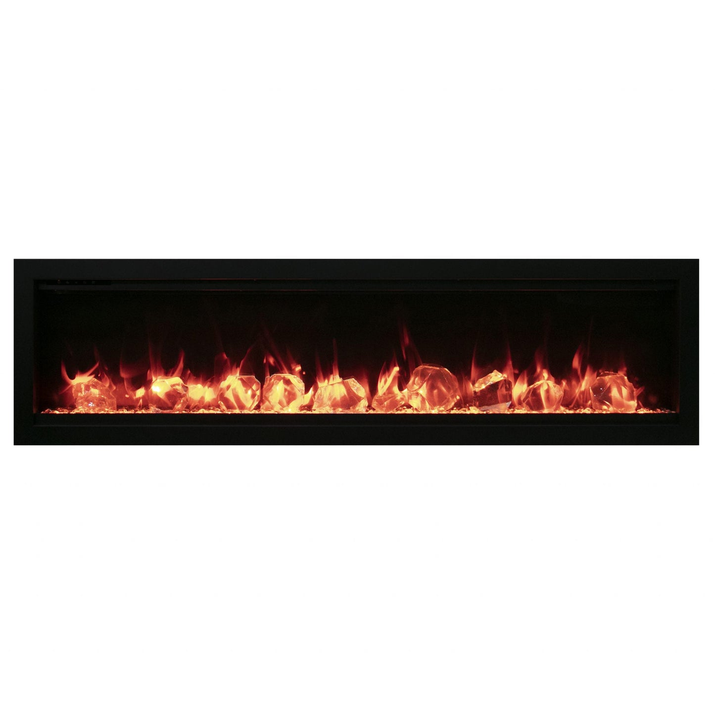 Amantii Symmetry Smart WiFi Linear Electric Fireplace