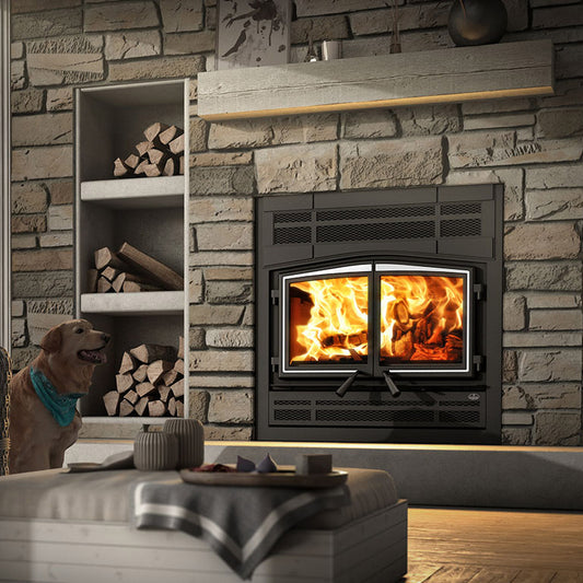 Osburn Stratford II Zero Clearance Wood Stove Fireplace