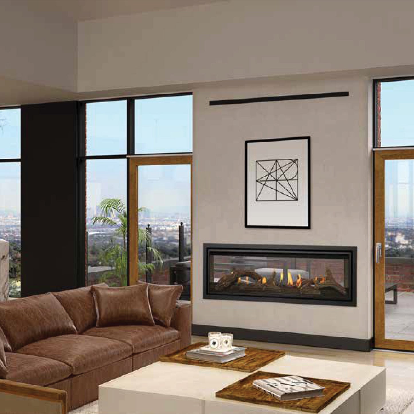 Kozy Heat Callaway Series Linear Gas Fireplace
