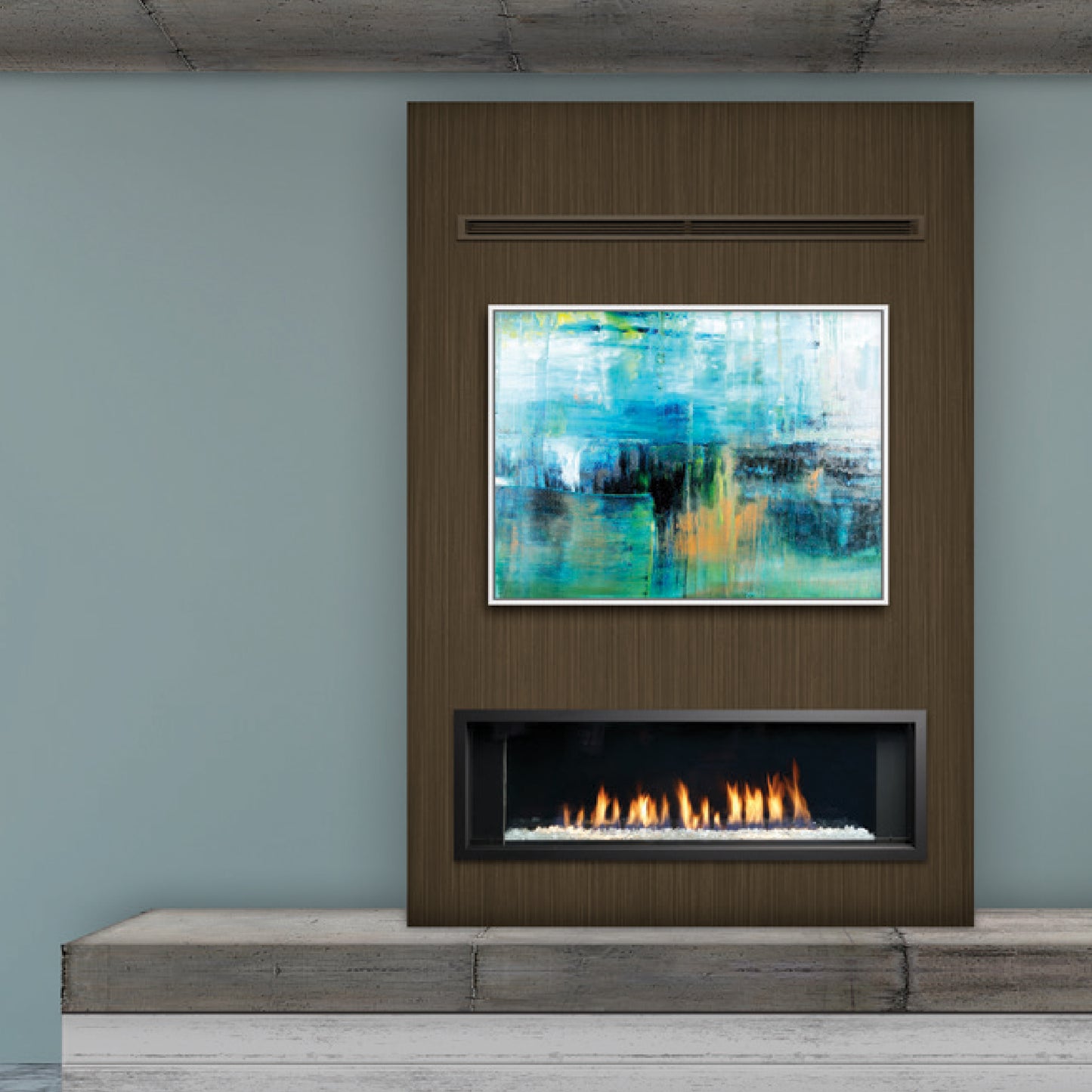 Marquis Enclave Series Linear Gas or Propane Fireplace