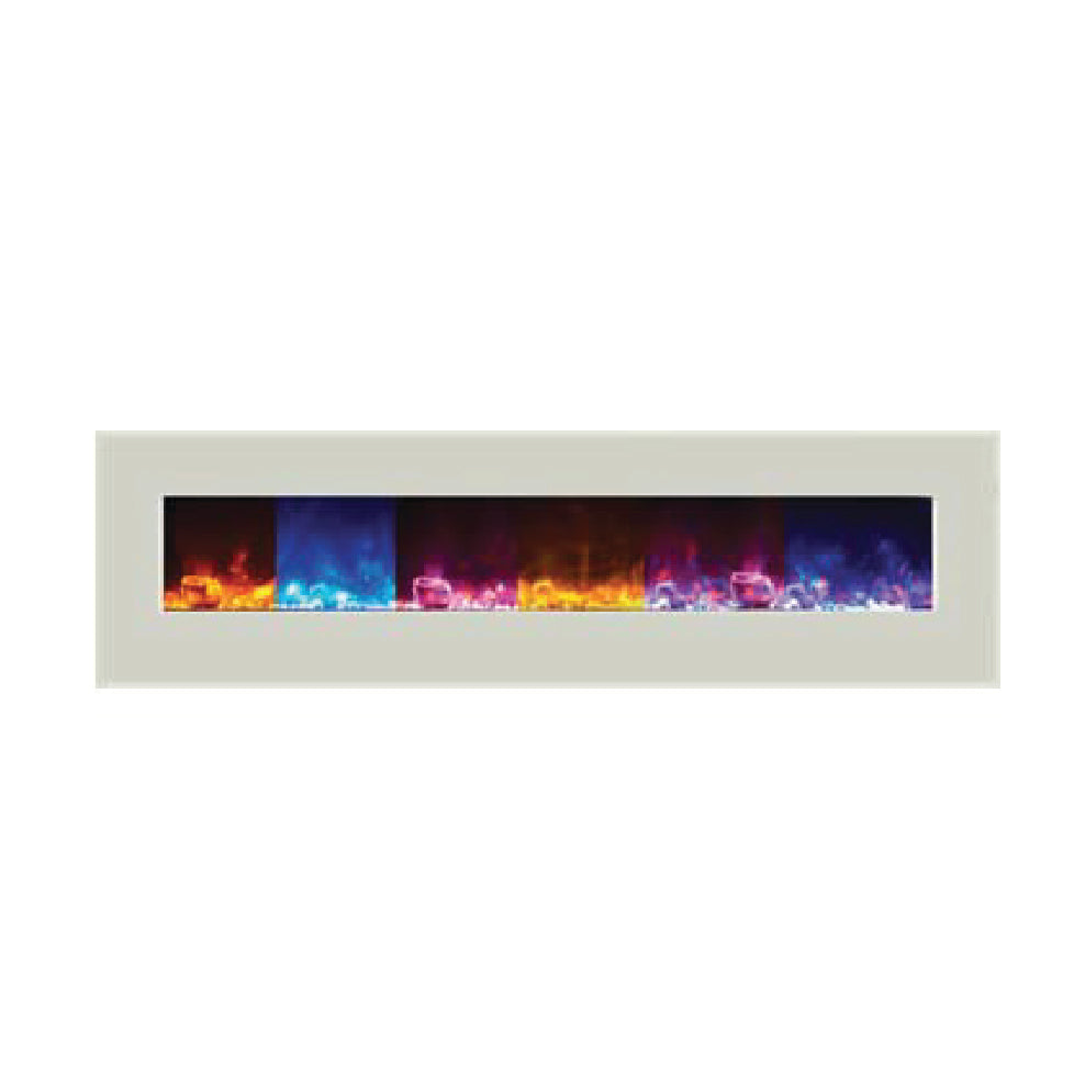 Amantii Panorama Slim Smart Linear Electric Fireplace 120v