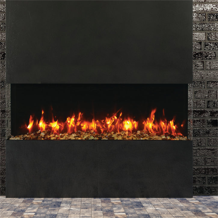 Amantii Tru-View Slim Smart WiFi Linear Electric Fireplace Series