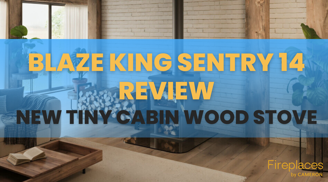 NEW Blaze King Sentry 14 Review - Tiny Cabin Wood Stove Review