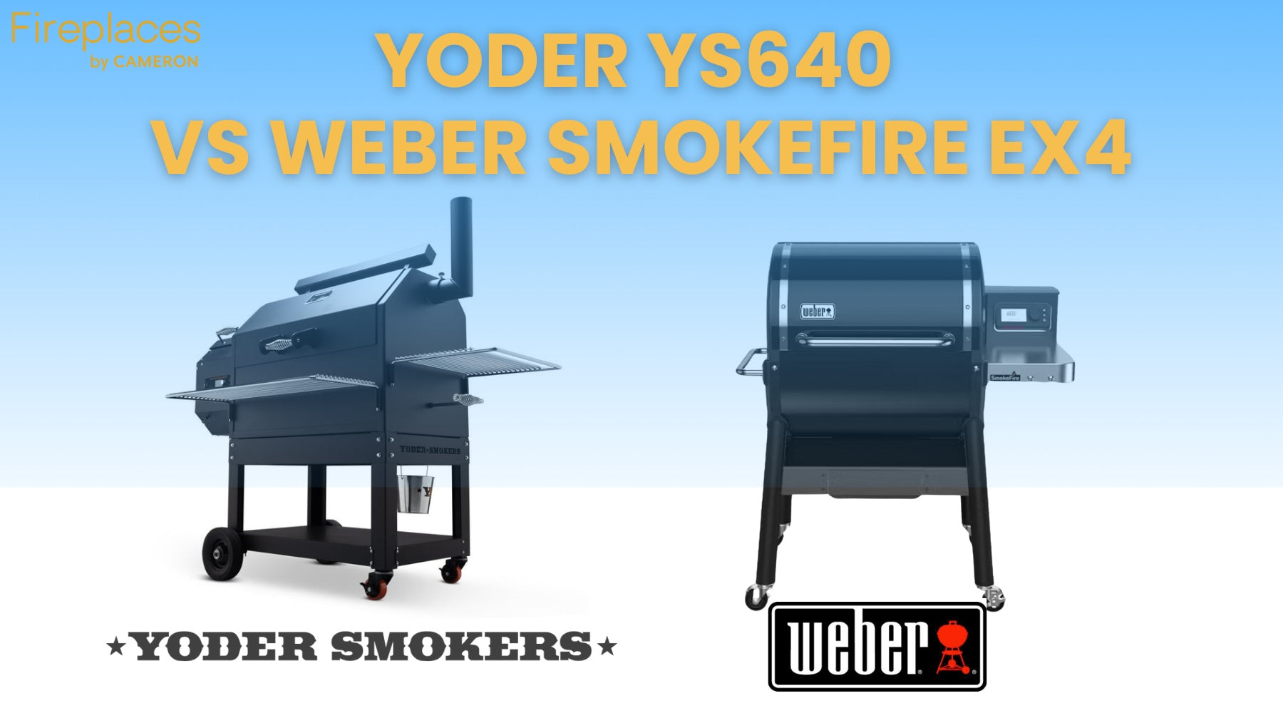Pellet Smoker Head to Head: Yoder YS640 vs Weber SmokeFire EX4 ...