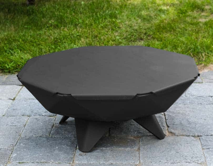 Iron Embers Steel Lid - Polygon Fire Pit