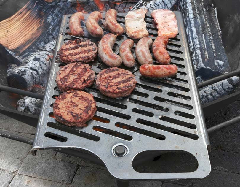 BBQ Plate Grill - Iron Embers Fire Pit