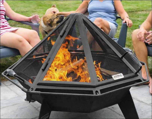 Iron Embers Spark Screen - Cottager Fire Pit