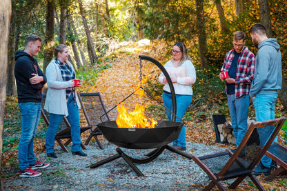 Iron Embers Pendant Hanging Fire Pit