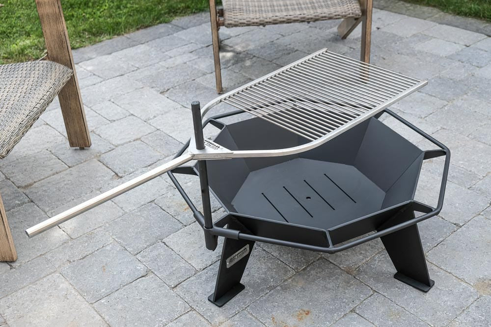 Adjustable BBQ Attachment - Iron Embers Fire Pit