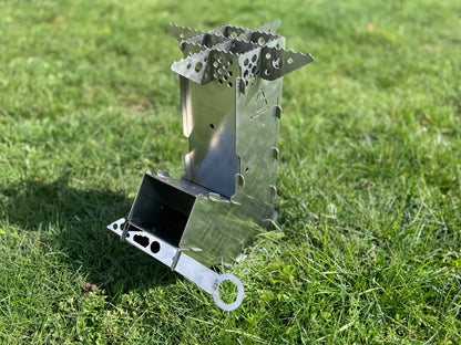 Stainless Steel Outdoor and Camping Rocket Stove