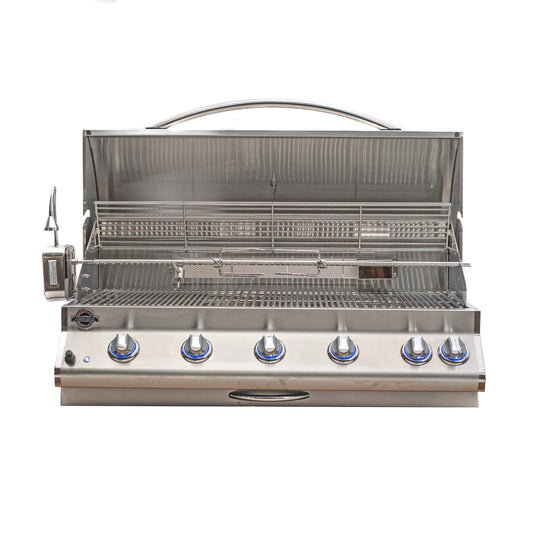 Jackson Grills Supreme Built-in BBQ: 850 Natural Gas or Propane (Grill Head)