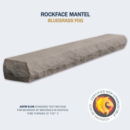 Lexington Hearth Rockface Mantel