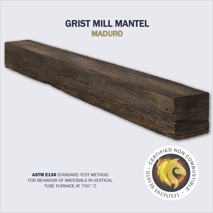 Lexington Hearth Grist Mill Mantel