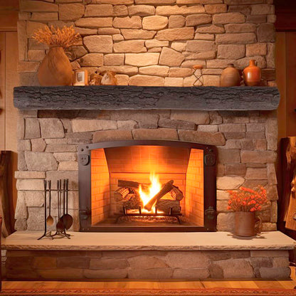 Lexington Hearth Half-Round Sleeper Mantel