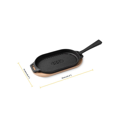 Ooni Grizzler Pan - Cast Iron