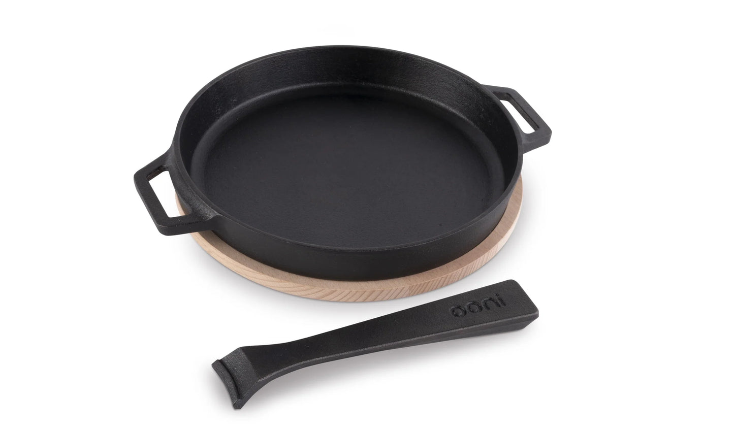 Ooni Cast Iron Skillet With Removable Handle