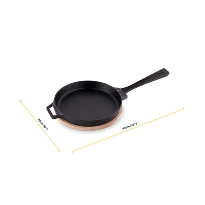 Ooni Cast Iron Skillet With Removable Handle